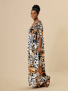 Kaftan Elegance Safari - Indra Moda Indiana