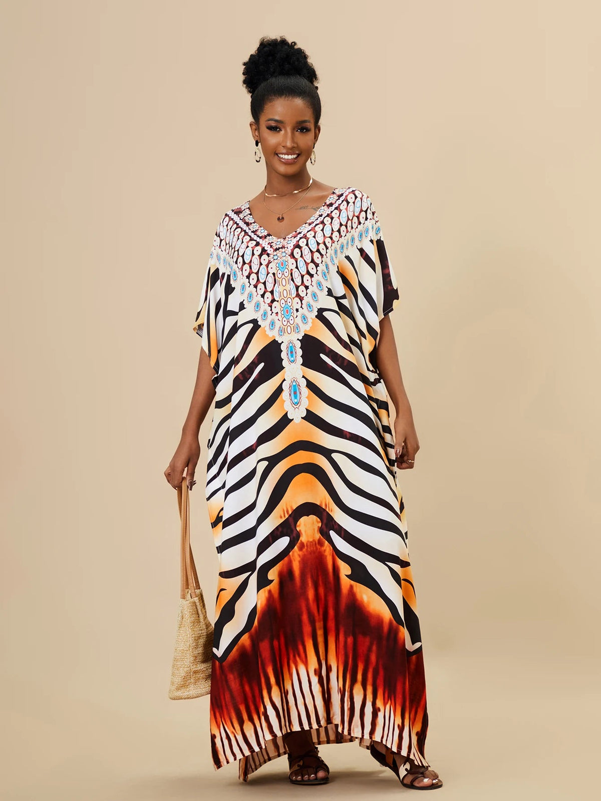 Kaftan Elegance Safari - Indra Moda Indiana