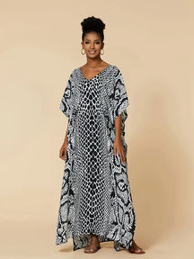 Kaftan Elegance Safari - Indra Moda Indiana