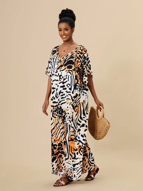 Kaftan Elegance Safari - Indra Moda Indiana