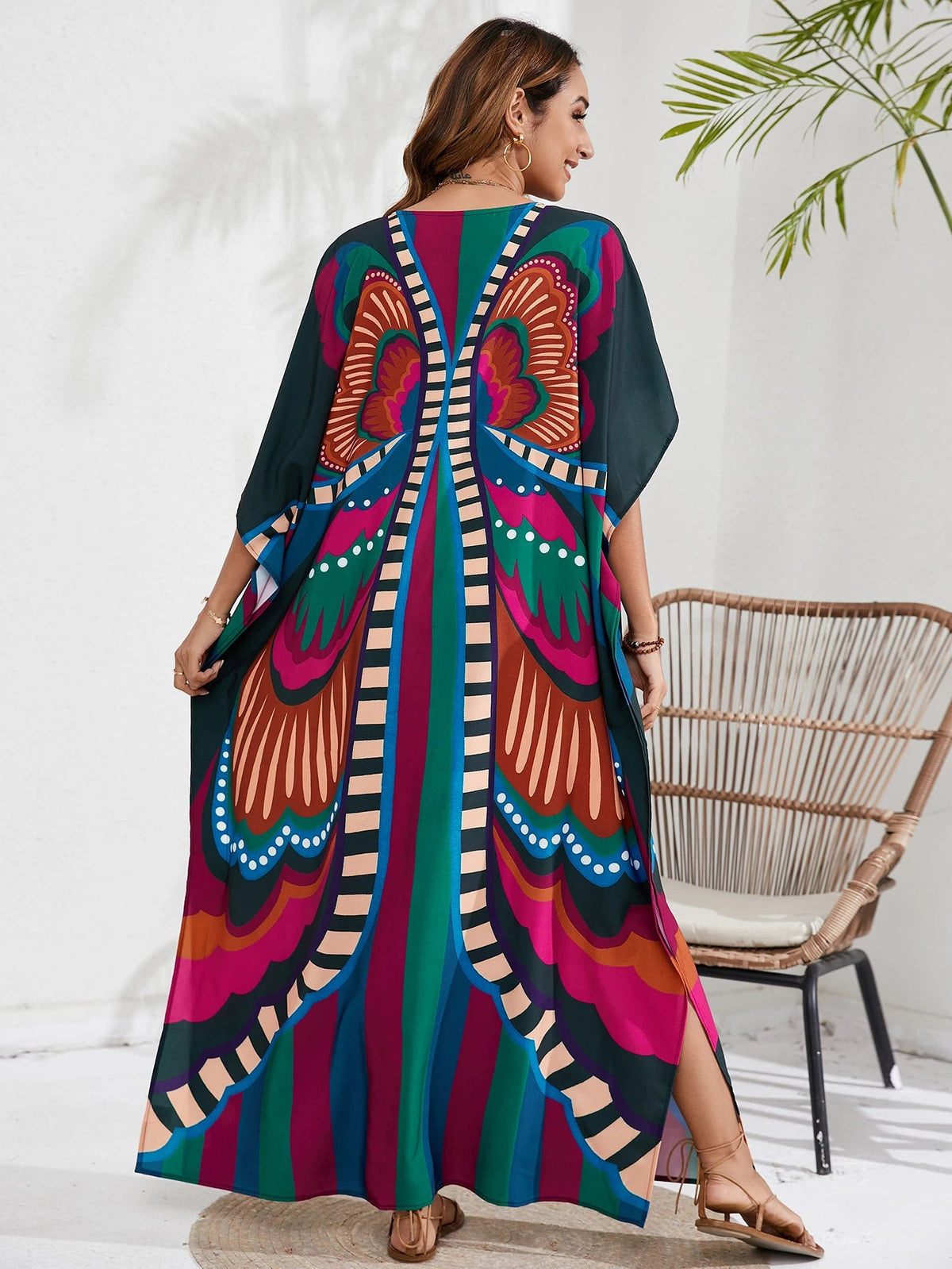 Kaftan Flora - Indra Moda Indiana