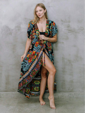 Kimono Alma Indiana - Indra Moda Indiana