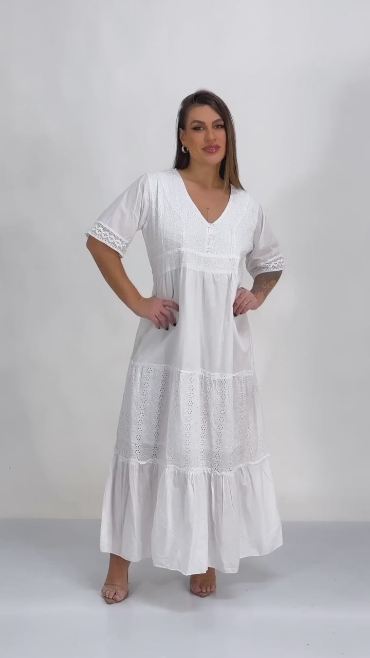 Vestido Pureza Boêmia