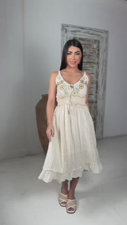 Vestido Campo de Flores