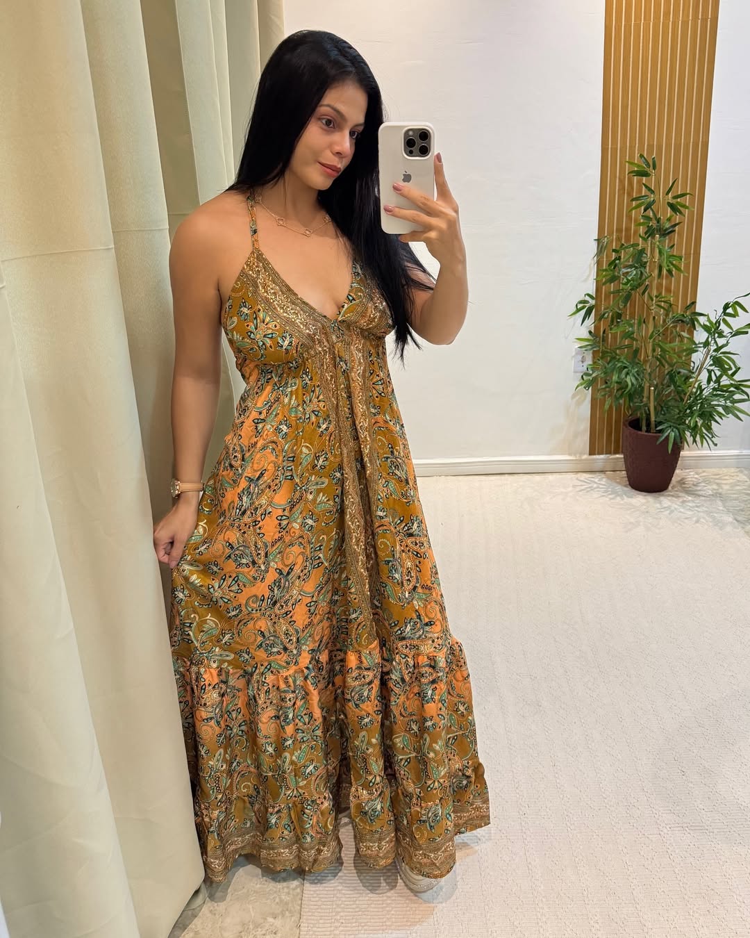 Vestido Ametista Boêmia - Indra Moda Indiana