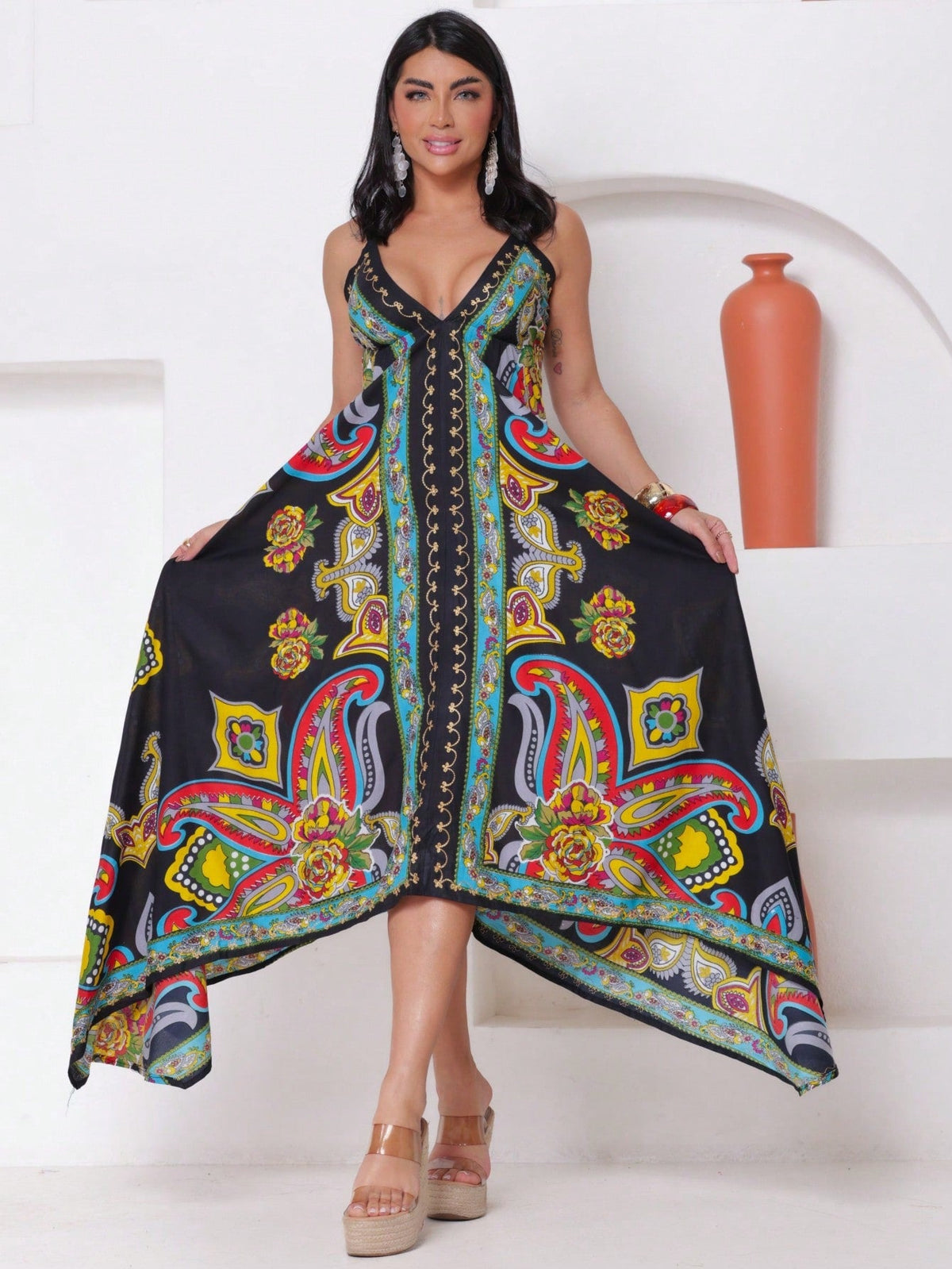 Vestido Arte Viva - Indra Moda Indiana