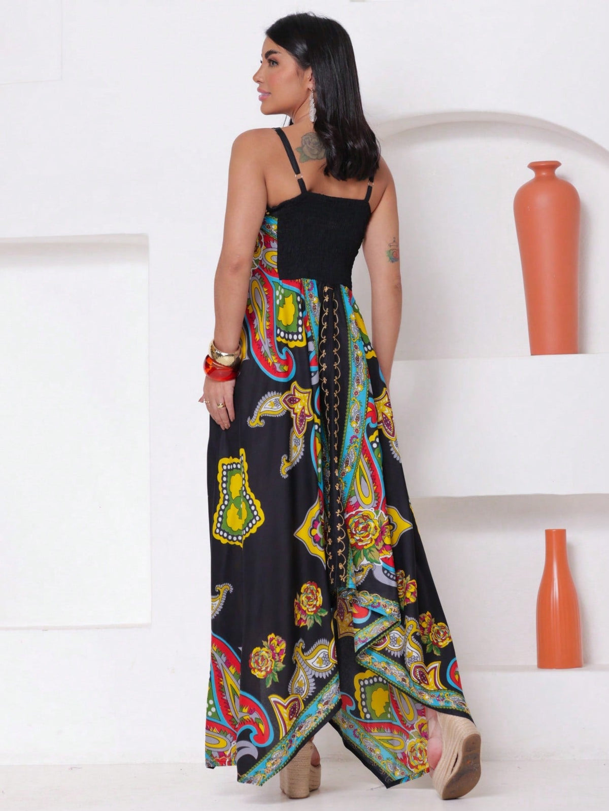 Vestido Arte Viva - Indra Moda Indiana