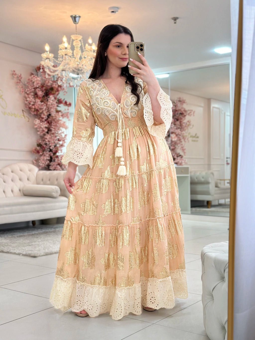 Vestido Aura - Indra Moda Indiana