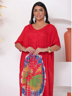 Vestido Boho Conforto Plus Size Tay - die - Indra Moda Indiana