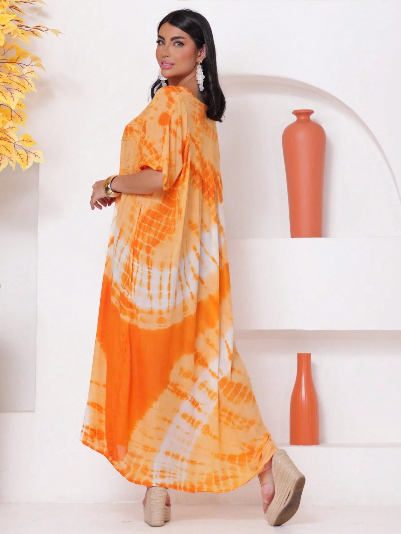 Vestido Boho Conforto Plus Size Tay - die - Indra Moda Indiana
