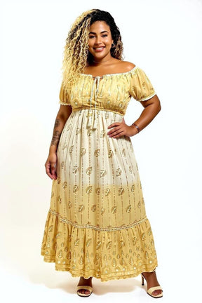 Vestido Boho Encanto do Alvorecer - Indra Moda Indiana