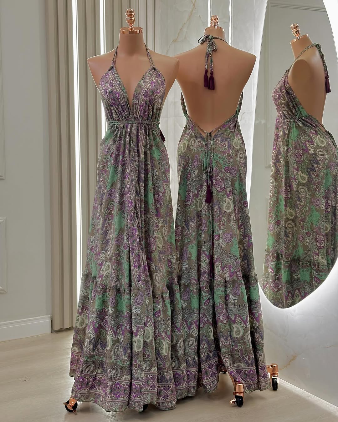 Vestido Encanto de Lavanda - Indra Moda Indiana