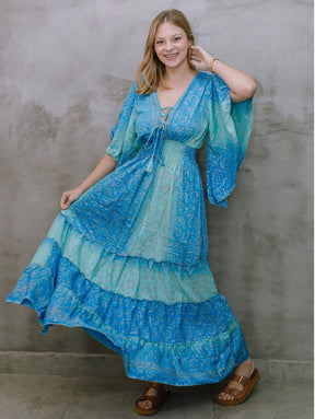 Vestido Fada Boêmia - Indra Moda Indiana