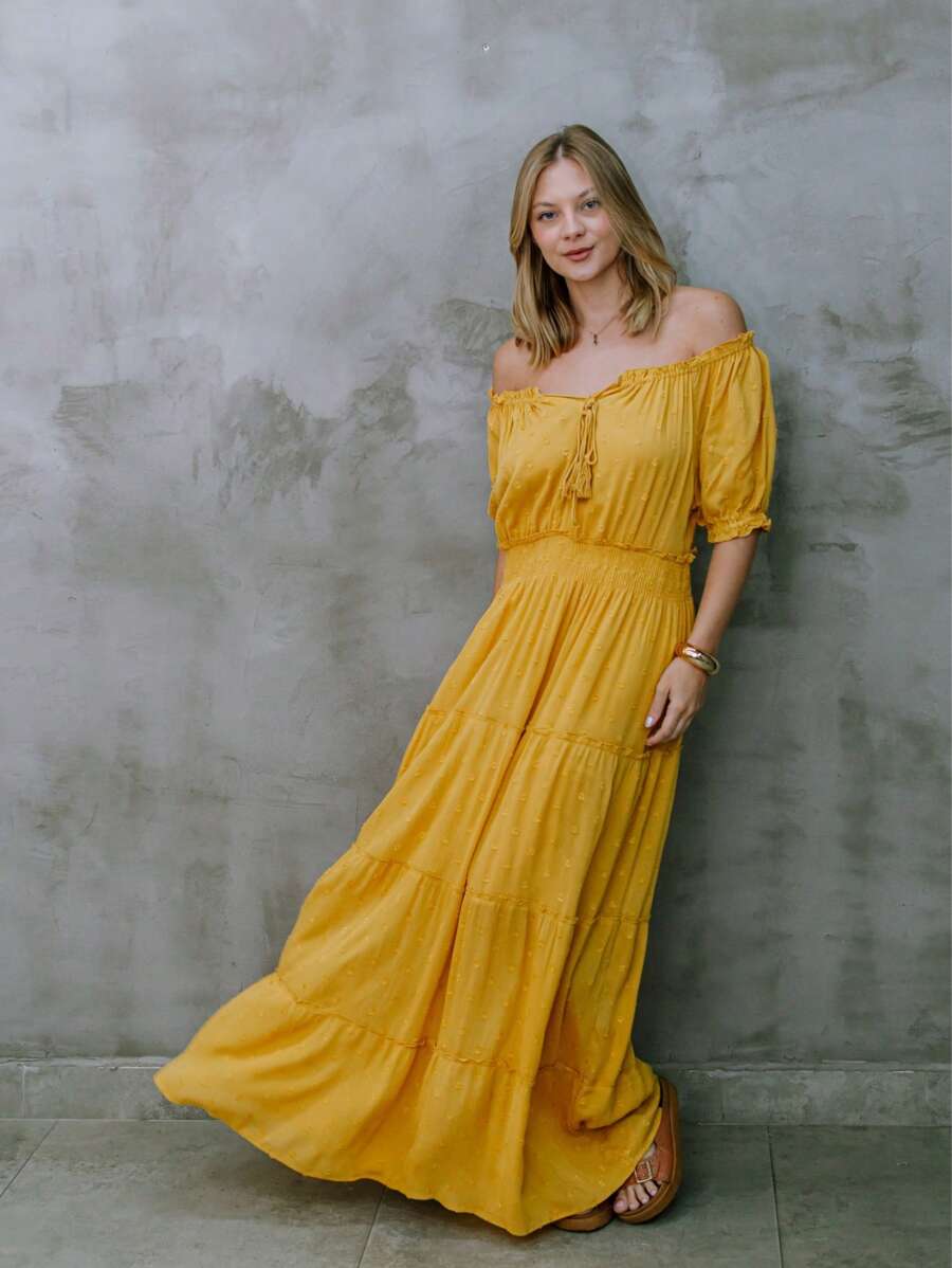 Vestido Girassol - Indra Moda Indiana