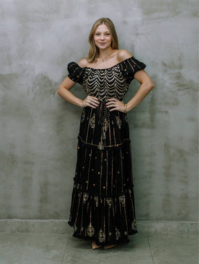 Vestido Glamour - Indra Moda Indiana