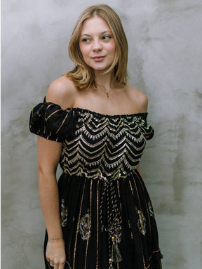 Vestido Glamour - Indra Moda Indiana