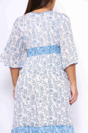 Vestido Longo Sonho Indiano Coleção Boho Premium - Indra Moda Indiana