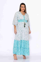 Vestido Longo Sonho Indiano Coleção Boho Premium 9123 - Indra Moda Indiana