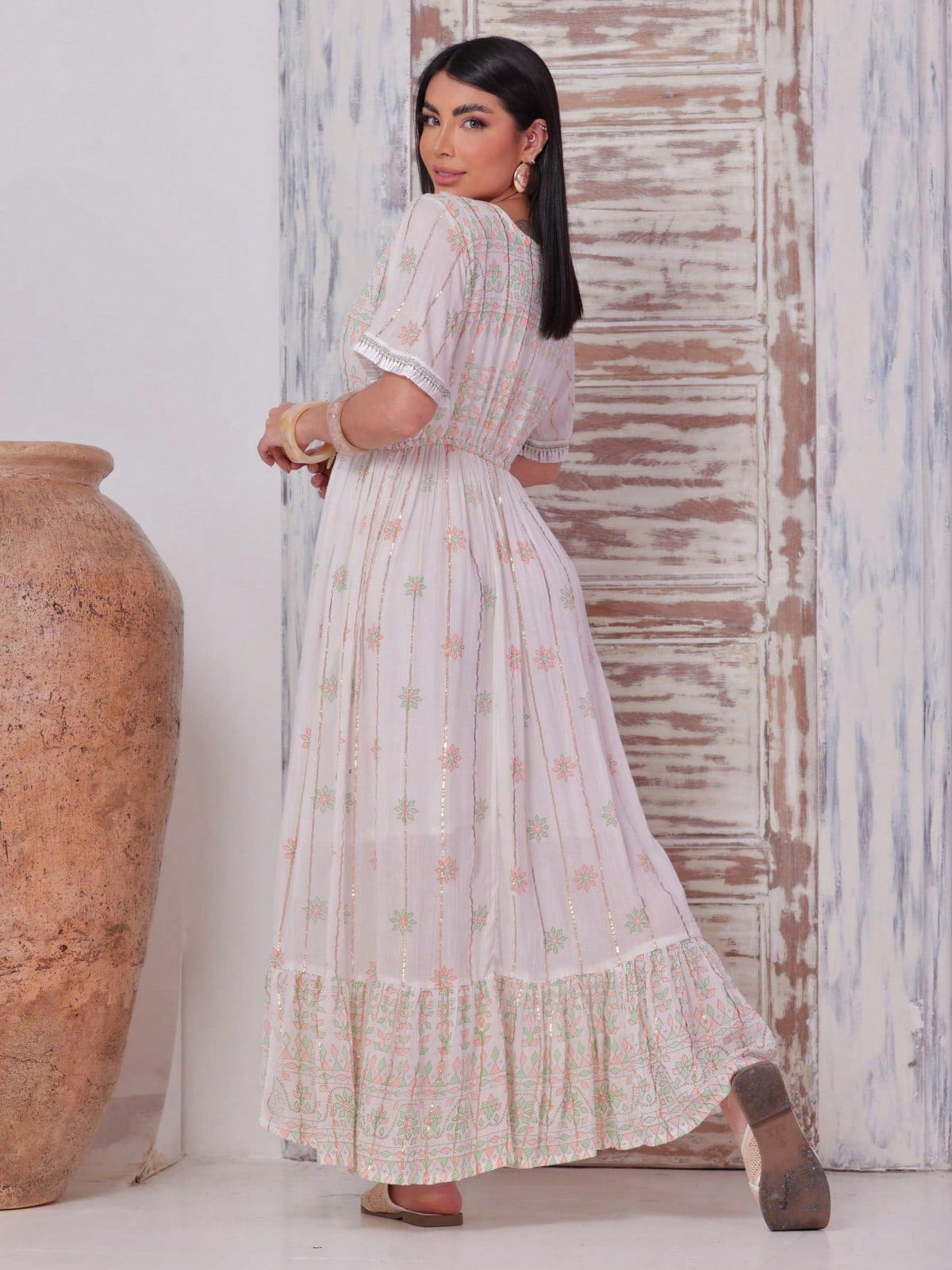 Vestido Luz Indiana - Indra Moda Indiana