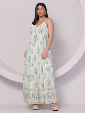 Vestido Noite Indiana - Indra Moda Indiana