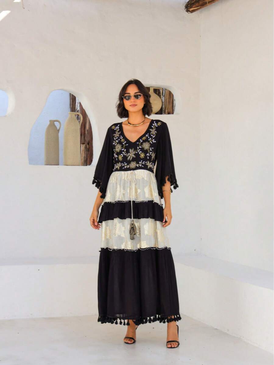 Vestido Noite Mística - Indra Moda Indiana