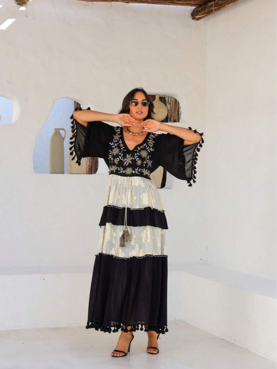 Vestido Noite Mística - Indra Moda Indiana