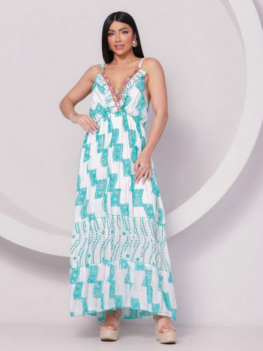 Vestido Santorini - Indra Moda Indiana