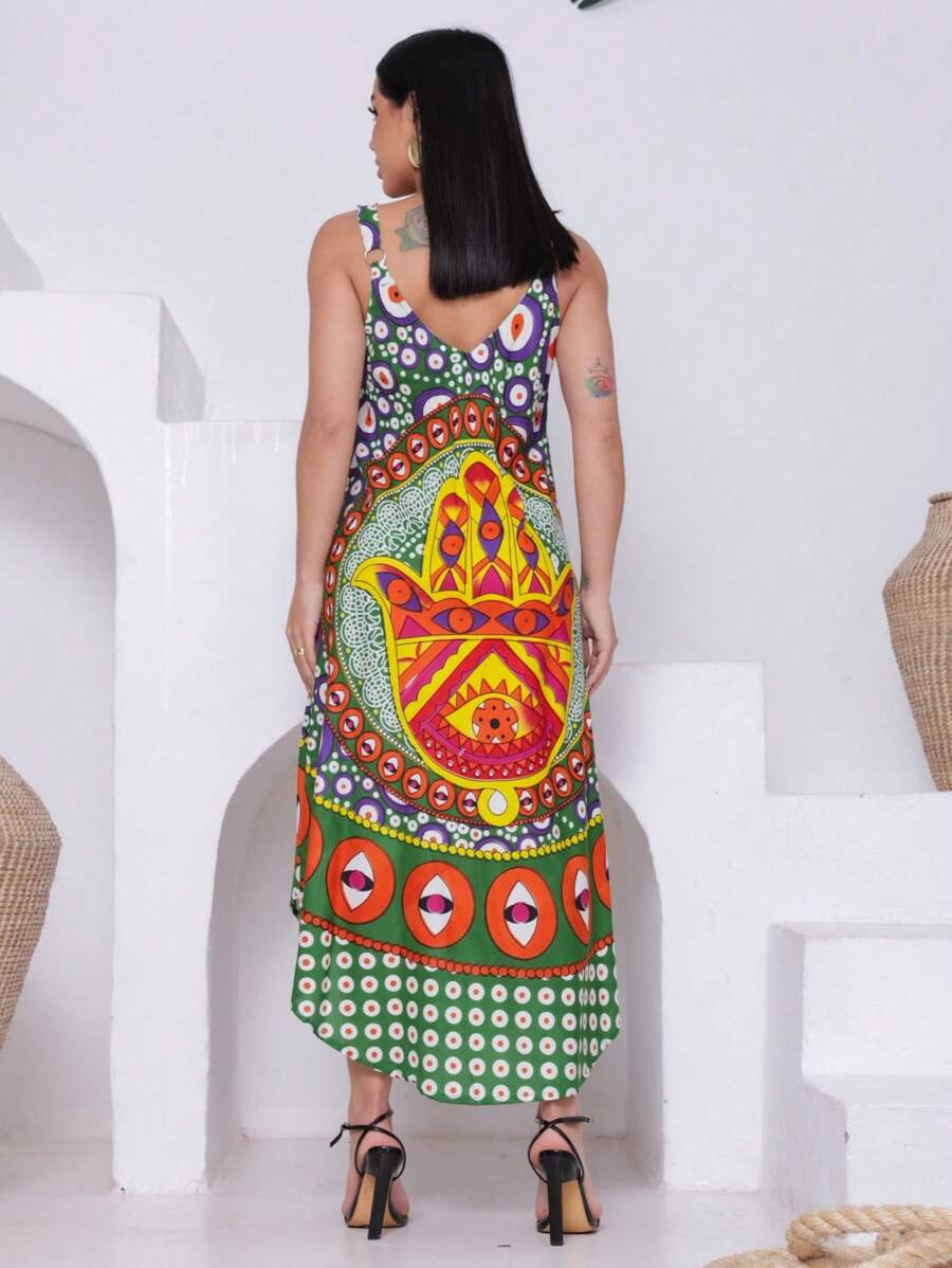 Vestido Trapézio Alegria - Indra Moda Indiana