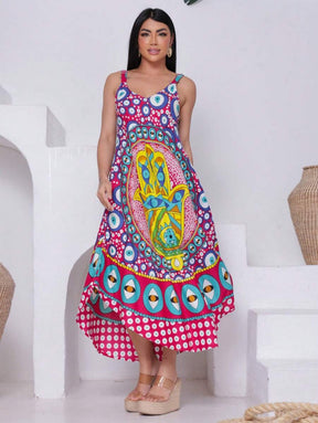 Vestido Trapézio Alegria - Indra Moda Indiana