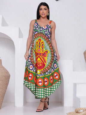 Vestido Trapézio Alegria - Indra Moda Indiana