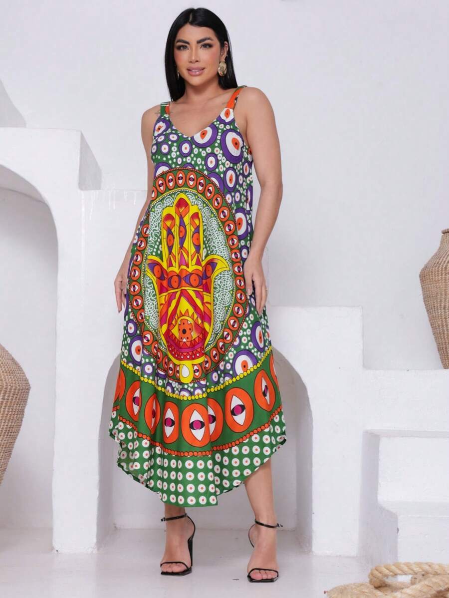 Vestido Trapézio Alegria - Indra Moda Indiana
