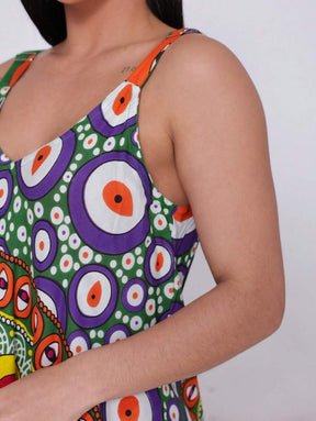 Vestido Trapézio Alegria - Indra Moda Indiana