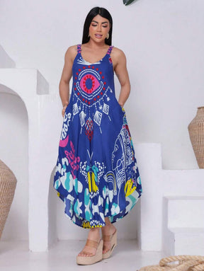 Vestido Trapézio Místico - Indra Moda Indiana
