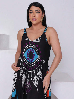 Vestido Trapézio Místico - Indra Moda Indiana