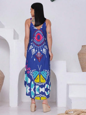 Vestido Trapézio Proteção - Indra Moda Indiana