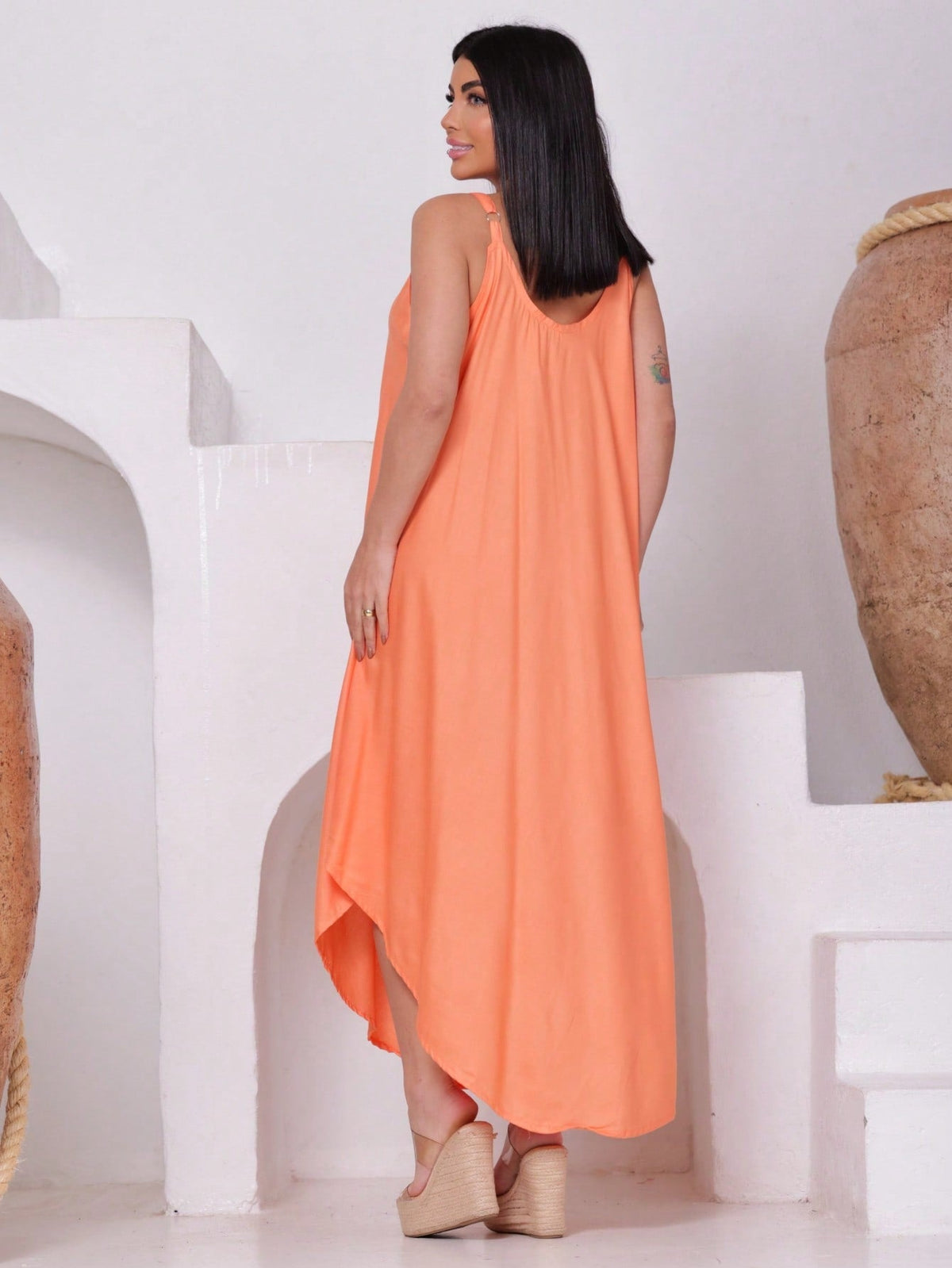 Vestido Trapézio Solar - Indra Moda Indiana