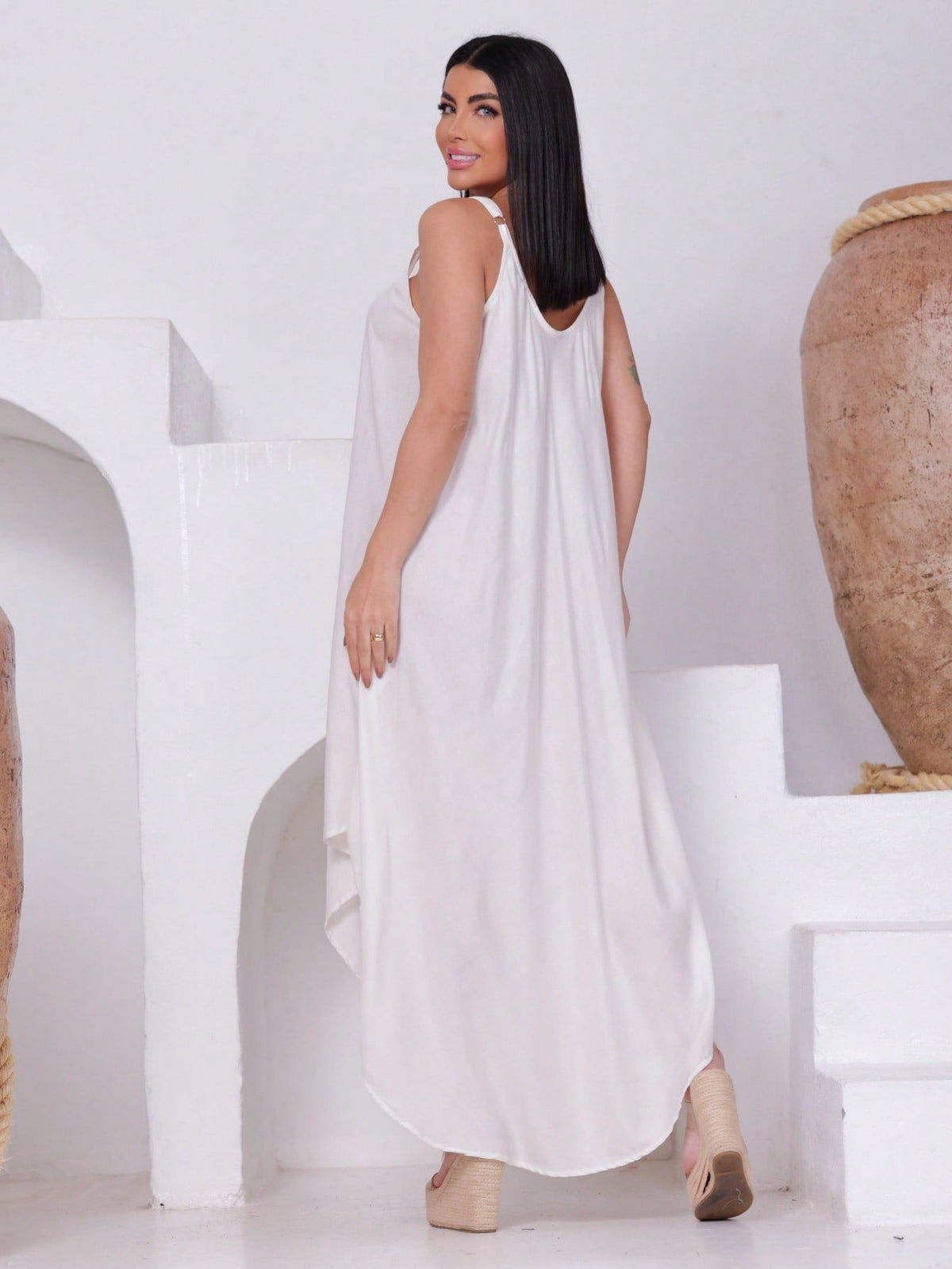 Vestido Trapézio Solar - Indra Moda Indiana