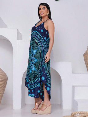 Vestido Trapézio Talismã - Indra Moda Indiana