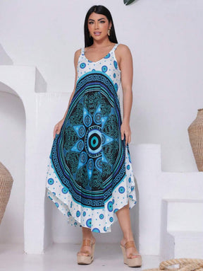 Vestido Trapézio Talismã - Indra Moda Indiana