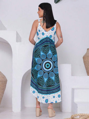 Vestido Trapézio Talismã - Indra Moda Indiana