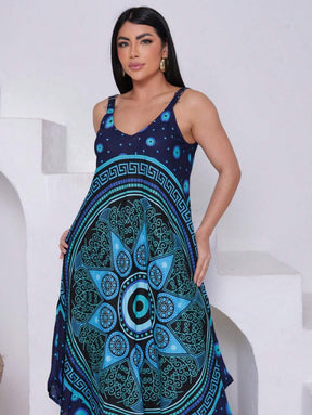 Vestido Trapézio Talismã - Indra Moda Indiana