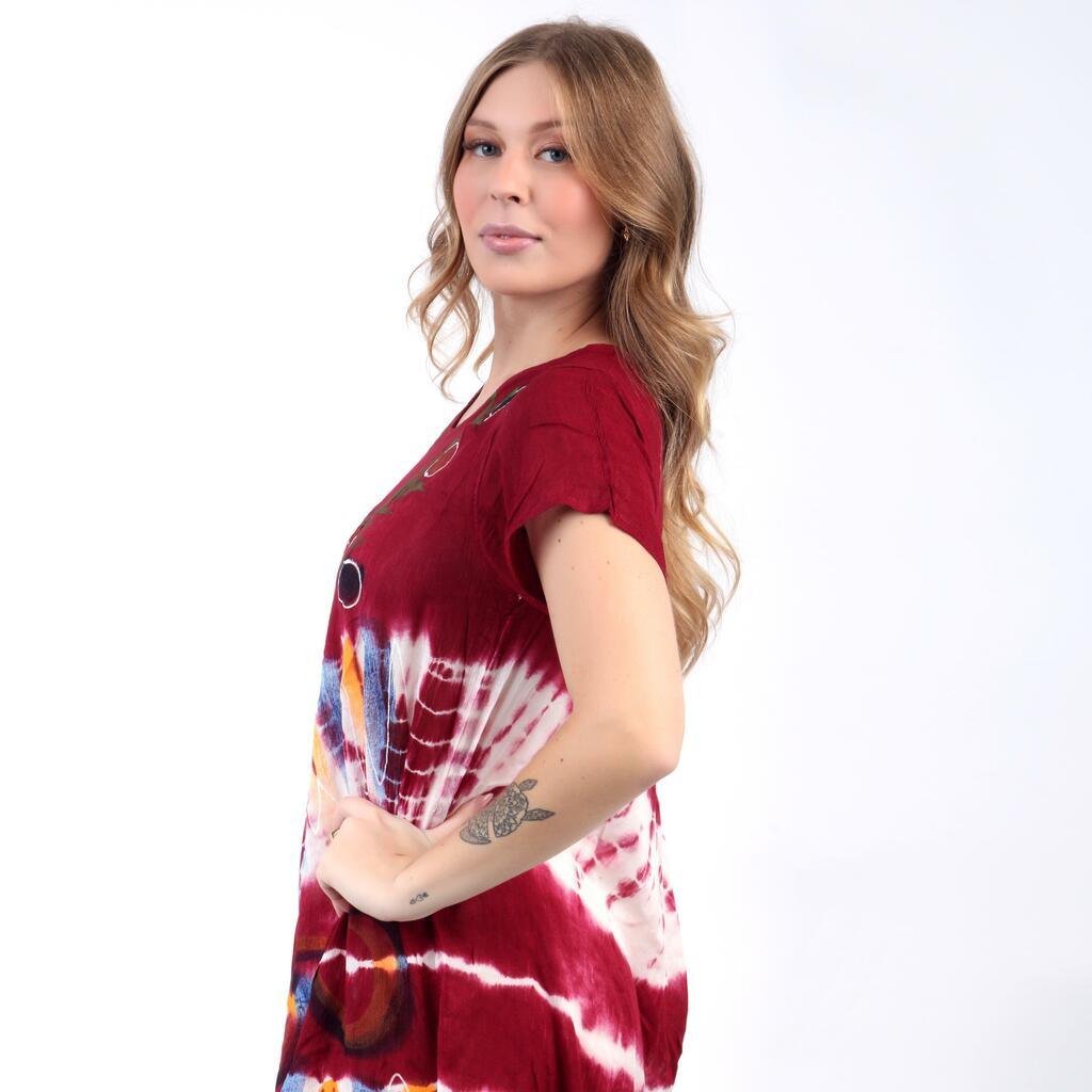 Vestido Trapézio Ajustável Midi Manguinha Soltinho Viscose Qualidade Coleção Premium 9965