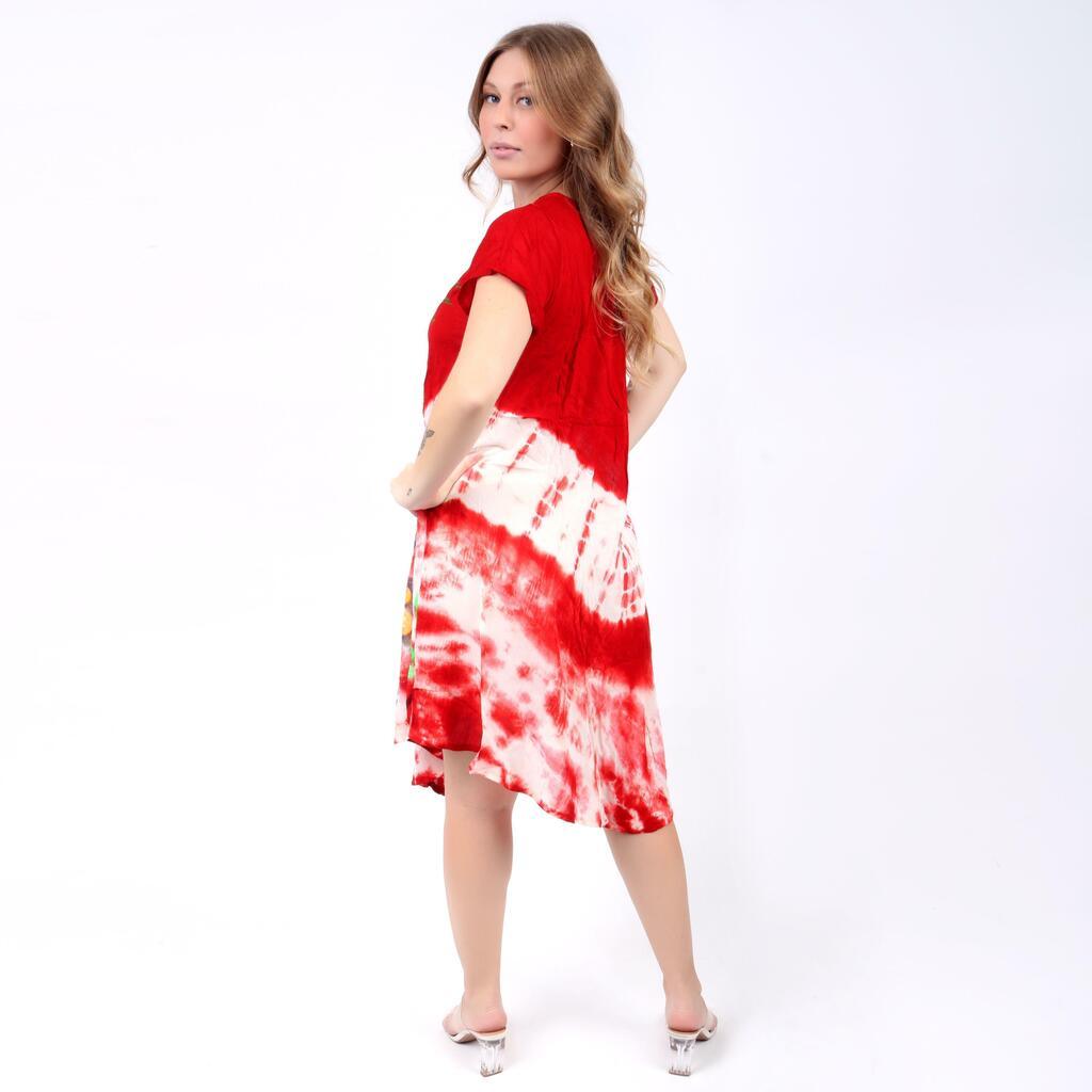 Vestido Trapézio Ajustável Midi Manguinha Soltinho Viscose Qualidade Coleção Premium 9965